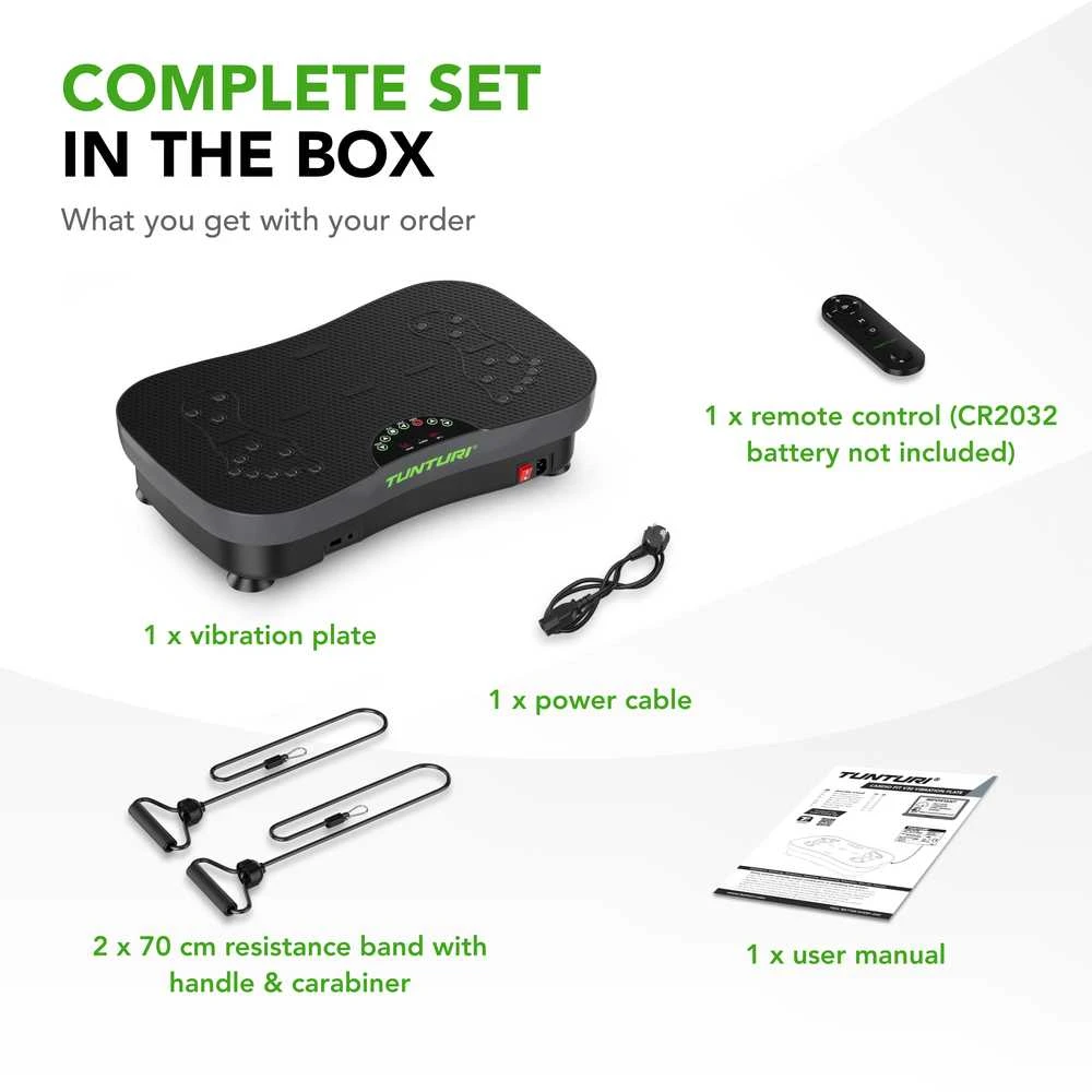 Vibracinė platforma Tunturi Cardio Fit V30