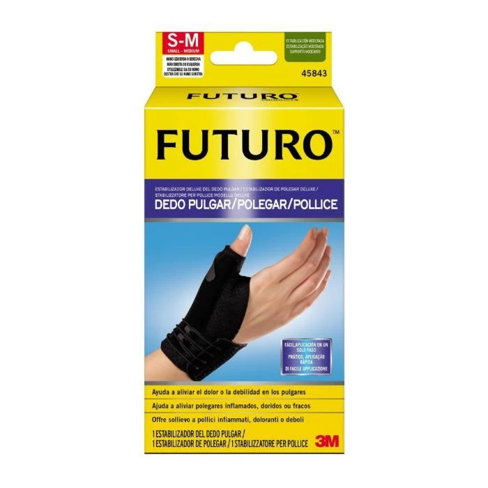 3M "Futuro" nykščio pirštų stabilizatorius kairės arba dešinės rankos dydis L-XL