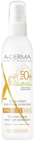 A-Derma Protec Kids losjonas nuo saulės vaikams SPF50+, 250 ml