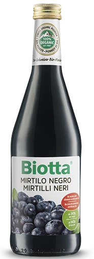 A. VOGEL Vogel Biotta juodųjų mėlynių sultys 500ml