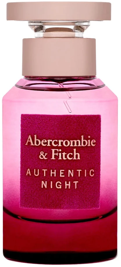 Abercrombie & Fitch Authentic Night Women EDP parfumuotas vanduo moterims, 50 ml