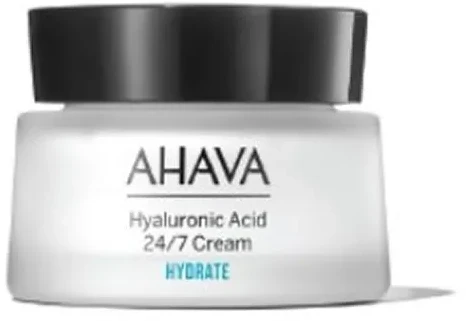 AHAVA Hydrate Hyaluronic Acid 24/7 Kreminis veido kremas su hialurono rūgštimi, 50 ml
