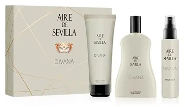 Aire De Sevilla Divana EDT Purškiklis, 150 ml Sets