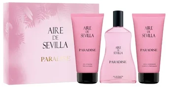 Aire De Sevilla Paradise EDT Purškiklis, 100 ml Sets