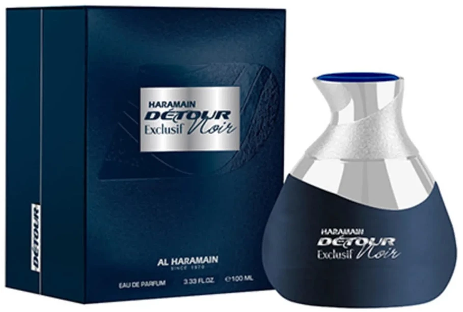 Al Haramain Detour Noir Exclusif EDP parfumuotas vanduo unisex, 100 ml
