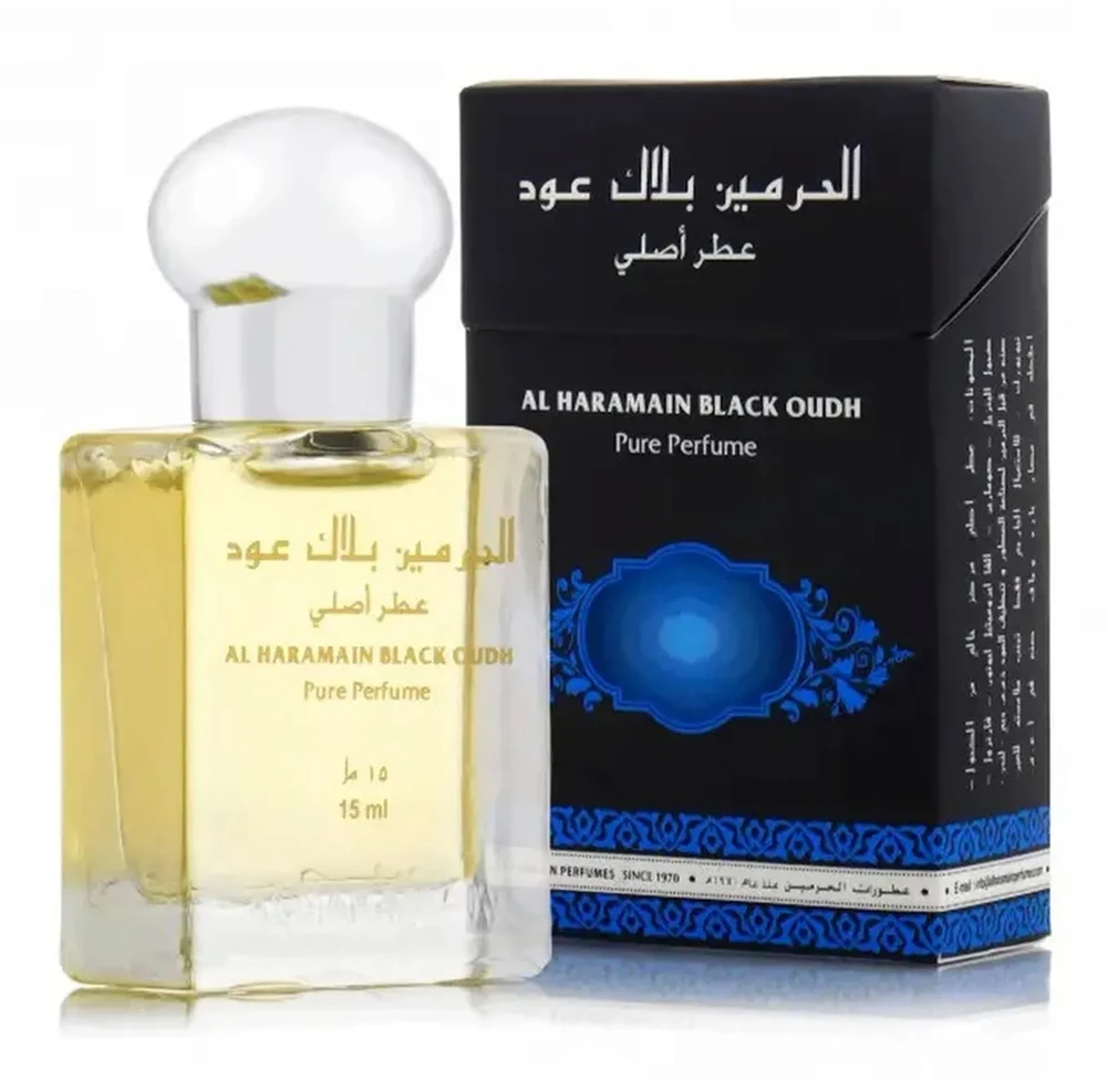 Al Haramain Juodas Oudh PP kvepalai unisex, 15 ml