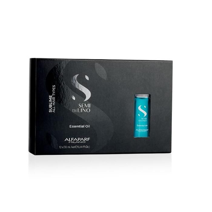 Alfaparf Milano Semi Di Lino Sublime eterinio aliejaus ampulės 12x13ml