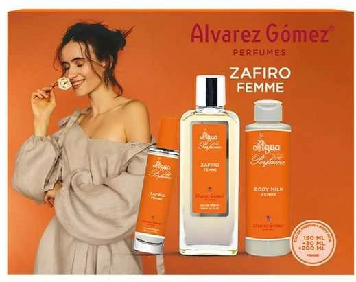 Alvarez Gomez Alv Gomez Eau De Parfum Femme EDP 150ml Sapphire tualetinio vandens rinkinys