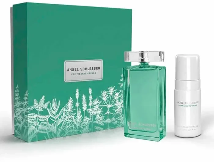 Angel Schlesser Femme Naturelle rinkinys moterims (EDT, 100 ml + veido valomosios putos, 100 ml)