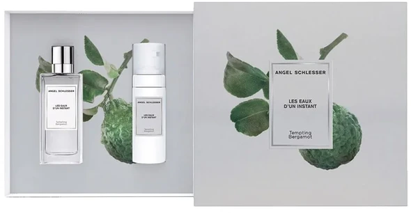 Angel Schlesser Instant Tempting Bergamont Watercolor Coffret Eau De Toilette Purškiklis, 100 ml Rinkinys 2 vnt.