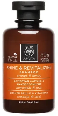 Apivita Shine & Revitalizing Šampūnas, 250 ml