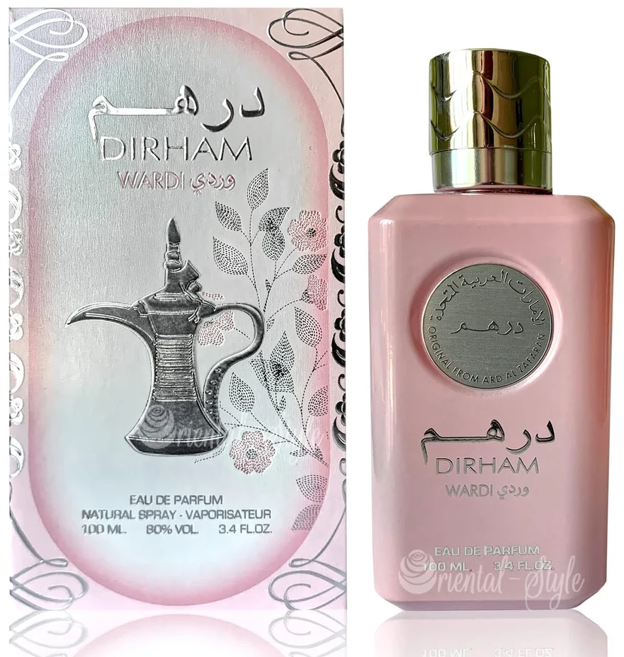 Ard Al Zaafaran Dirham Wardi EDP Purškiklis, 100 ml