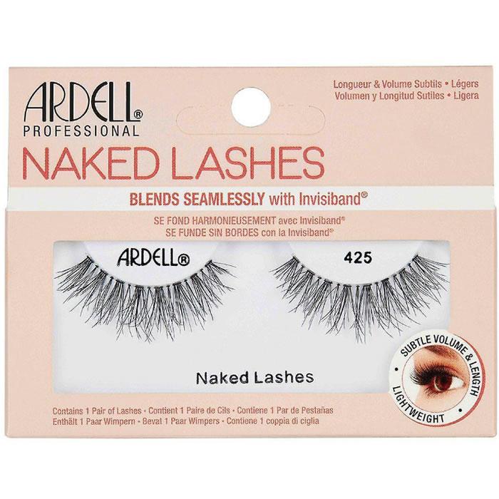 klijuojamos akių blakstienos "Ardell Naked Lashes" 425