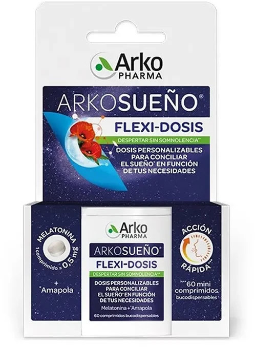 Arkopharma Arkosueño Flexi-Dose 60 Sublingual Tablets