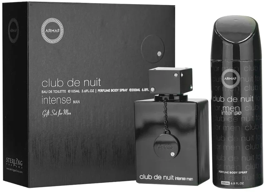 Armaf Club de Nuit Intense Man EDT rinkinys vyrams (EDT 105 ml + Body Purškiklis 200 ml)