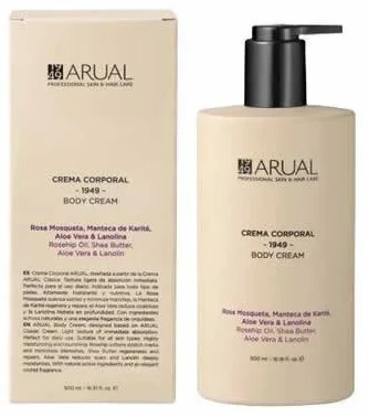 Arual Crema Corporal Para La Piel, 500 ml