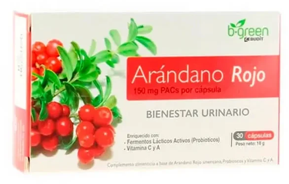 B-GREEN B-Žalias B-Žalias Cranberry Probiotics 30 Capsules