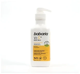 Babaria Active Vitamin-C Locion Corporal Todo Tipo De Pieles Con Difusor, 400 ml