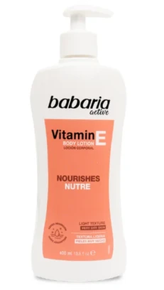 Babaria Losjonas kūnui Vit e, 400 ml