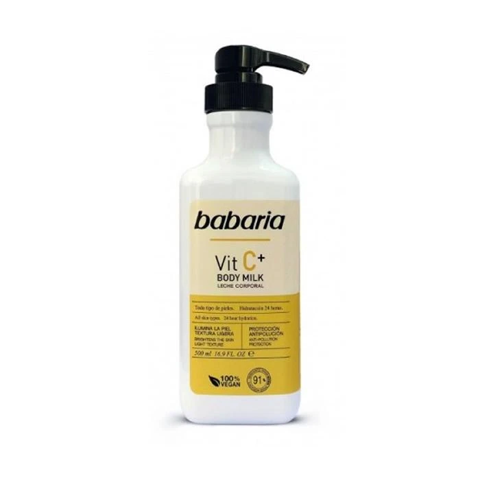 "Babaria" vitaminas C kūno pienelis 500ml