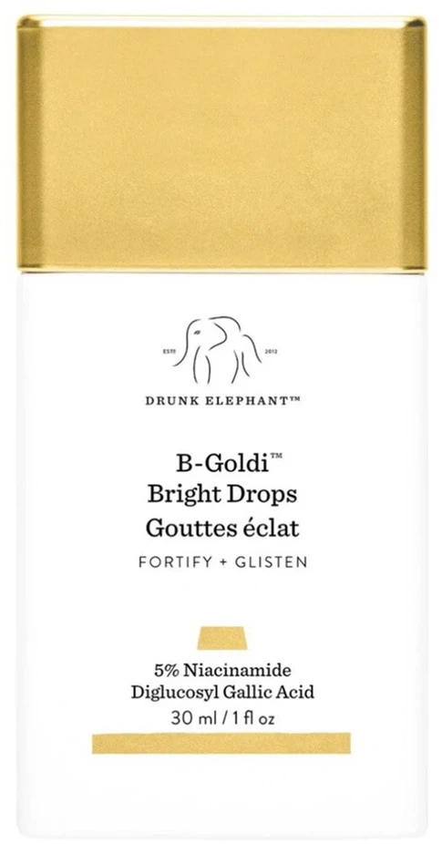 Drunk Elephant B-Goldi Bright Drops veido šviesinimo lašai, 30 ml