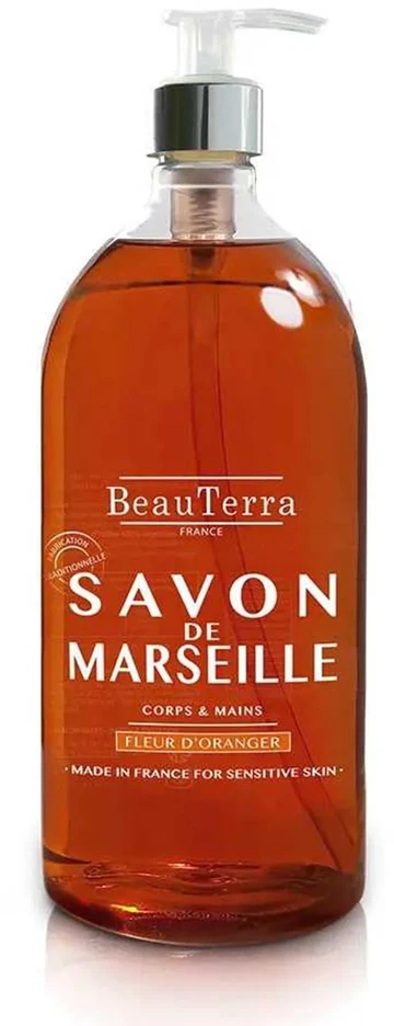 Beauterra Marseille Oranžinis Blossom muilas 1000ml