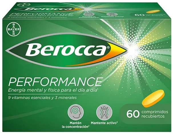 Maisto papildas Berocca Performance, 60 Tablečių