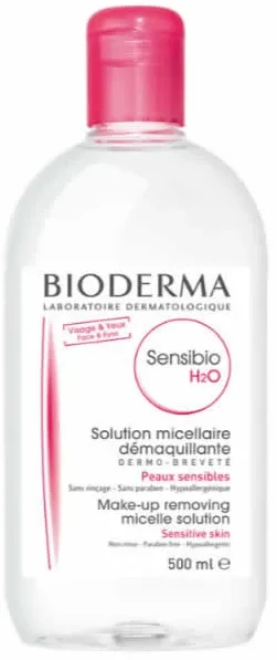 Bioderma Sensibio H2O Makiažą šalinantis micelinis vanduo, 500 ml