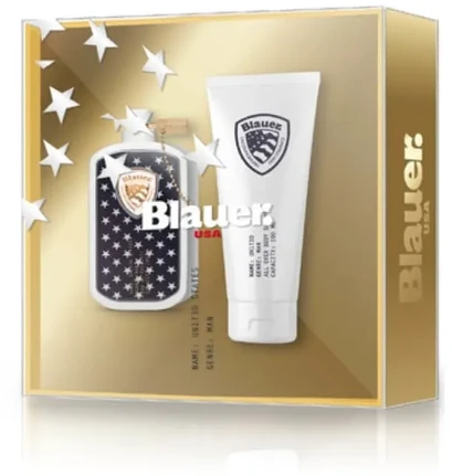 Blauer Usa Blauer Journey Boston Man rinkinys vyrams (EDP, 40 ml + dušo želė, 150 ml)