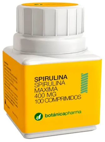 Botanica Nutrients Botaniniai maistiniai elementai Spirulina 400mg