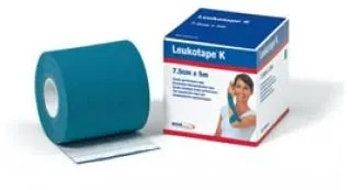 Bsn Medical Leucotape K 5mx5cm šviesiai mėlyna