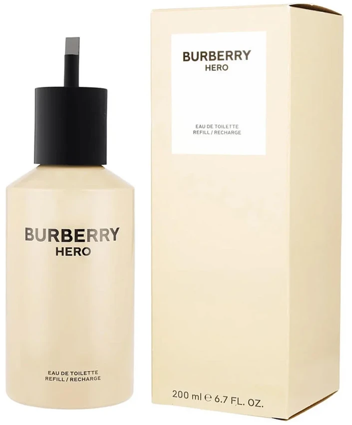 Burberry Hero EDT tualetinis vanduo vyrams Refill, 200 ml