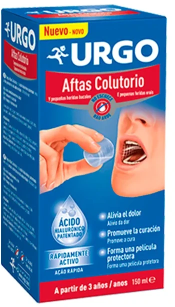 "Urgo Aftas burnos skalavimo skystis 150ml