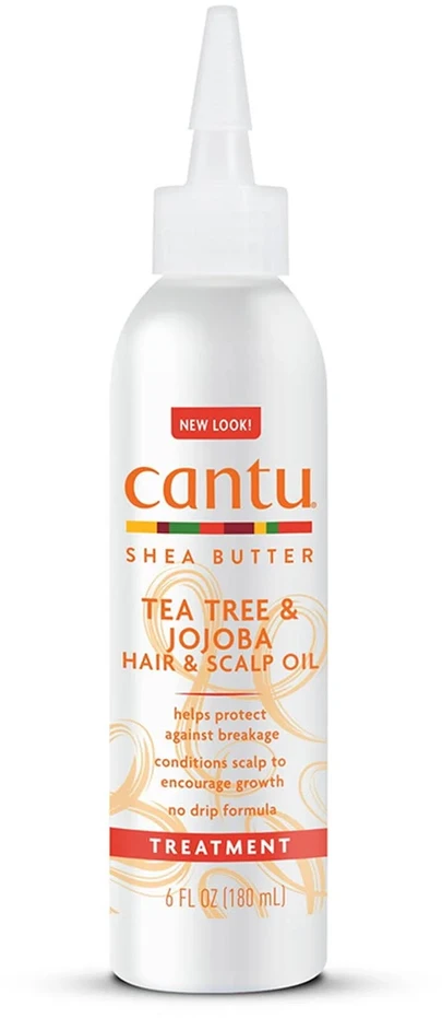 Cantu Sviestmedžių aliejumi Scalp Oil Treatment Tea Tree Jojoba, 180 ml