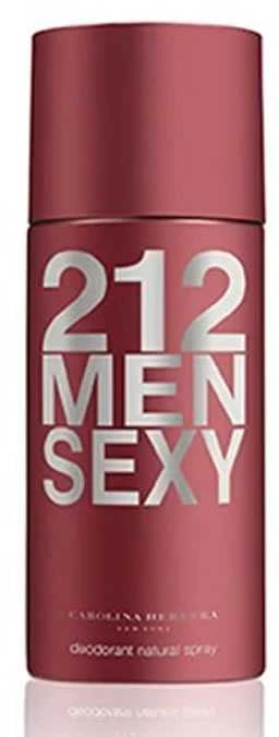Carolina Herrera 212 Sexy Men dezodorantas purškiamasis 150ml