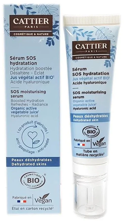 Cattier Paris Cattier Mr Moisturising Sos itin drėkinantis veido odos serumas 30ml