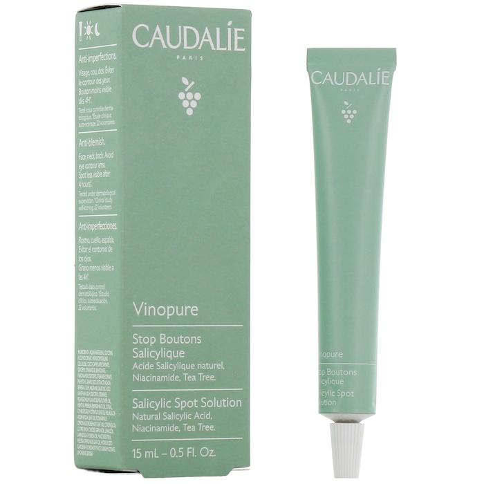 "Caudalie Vinopure" salicilo rūgšties kremas nuo spuogų 15ml