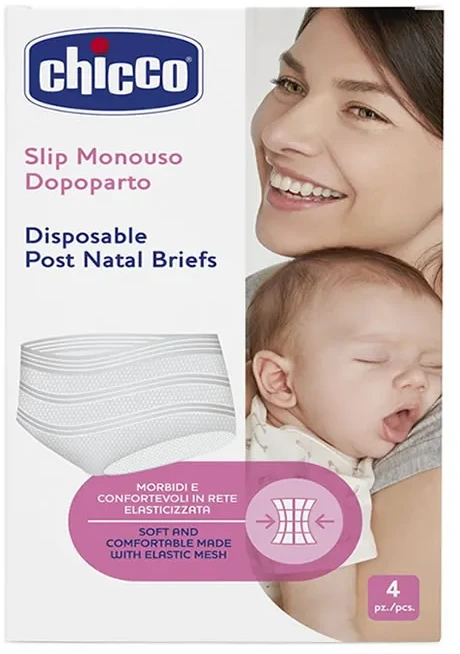 Chicco Mammy vienkartinės kelnaitės po gimdymo 4 vienetai