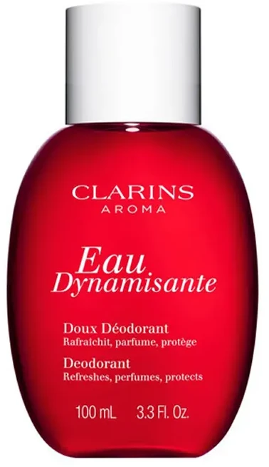 Clarins Eau Dynamisante švelnus parfumuotas purškiamas dezodorantas, 100 ml