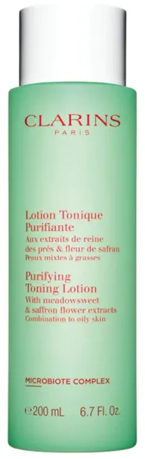 Clarins Tonizuojantis vanduo mišriai ir riebiai odai (valomasis tonizuojantis losjonas) 200 ml