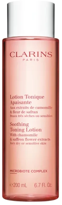"Clarins" raminamasis tonizuojantis losjonas labai sausai ir jautriai odai (raminamasis tonizuojantis losjonas) 200 ml