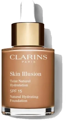 Clarins Saugus Makiažas Natūralus Drėkinamasis Fondas SPF15 113 Rudi 30ml