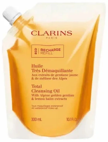 Clarins Cleansing Total Cleansing Oil aliejinis makiažo valiklis veidui | Papildymas, 300 ml