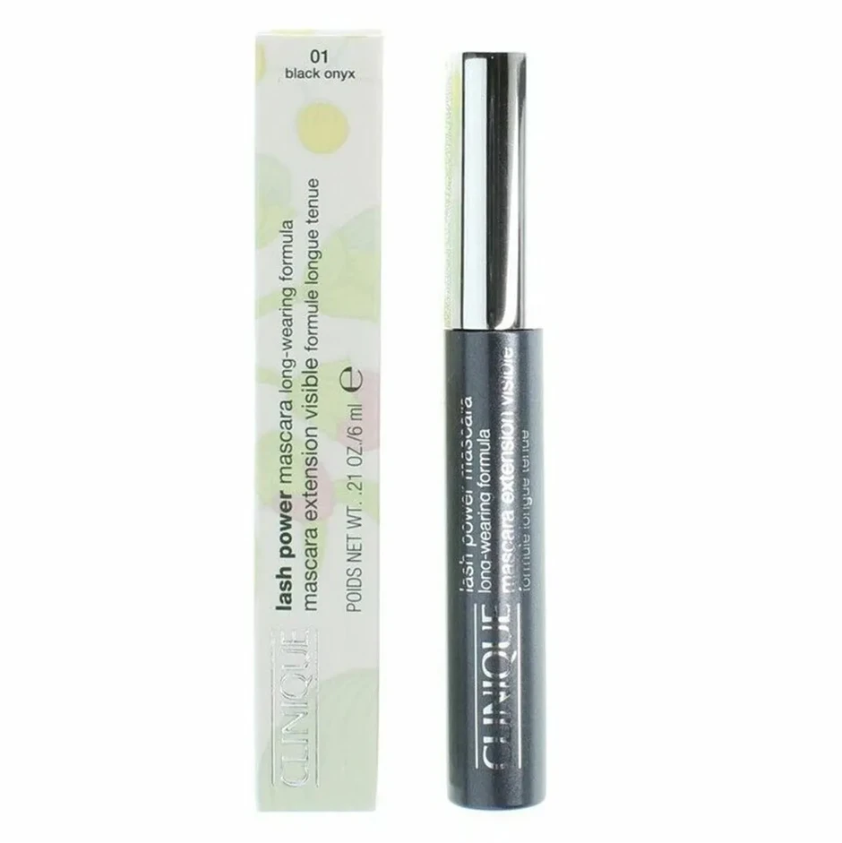 Clinique Blakstienų tušas Lash Power ilgai išliekantis blakstienų tušas, atspalvis: 01 Juodas Onyx, 6 ml
