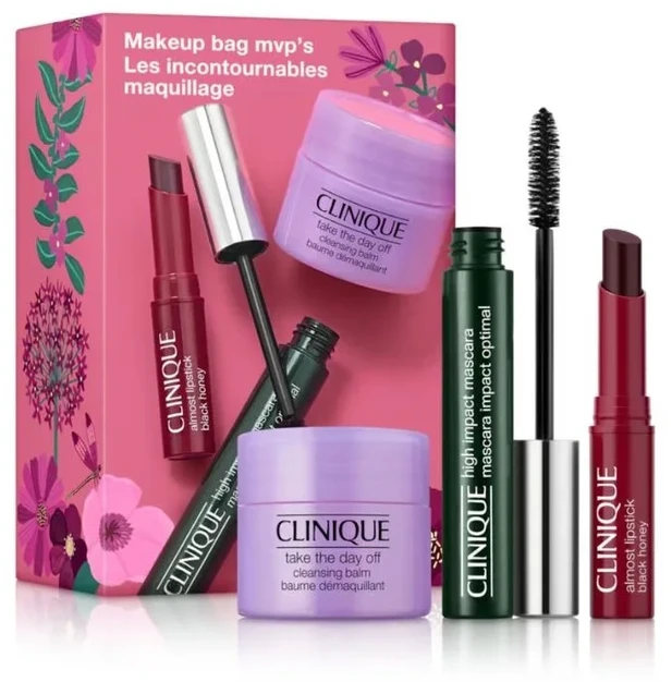 „Clinique Juodas Blakstienos High Impact 01 Mini“ lūpų balzamas „Take The Day Off“, 15 ml