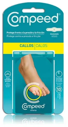 "Compeed" kukurūzų vidutinio storio pleistrai 10 vnt