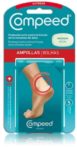 "Compeed Blister Medium" pleistrai +20% 5 vienetai