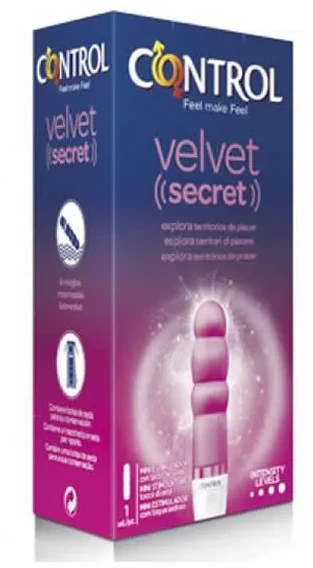 Control Velvet Secret Mini Stimuliatorius