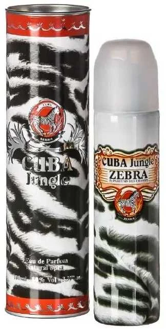 Cuba Jungle Zebra EDP parfumuotas vanduo moterims, 100 ml