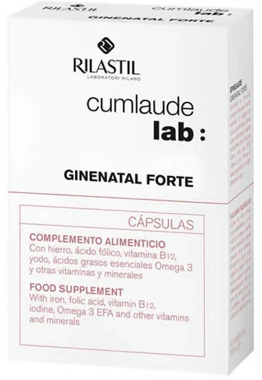"Cumlaude Ginenatal Forte" maisto papildas kapsulės 30 vienetų